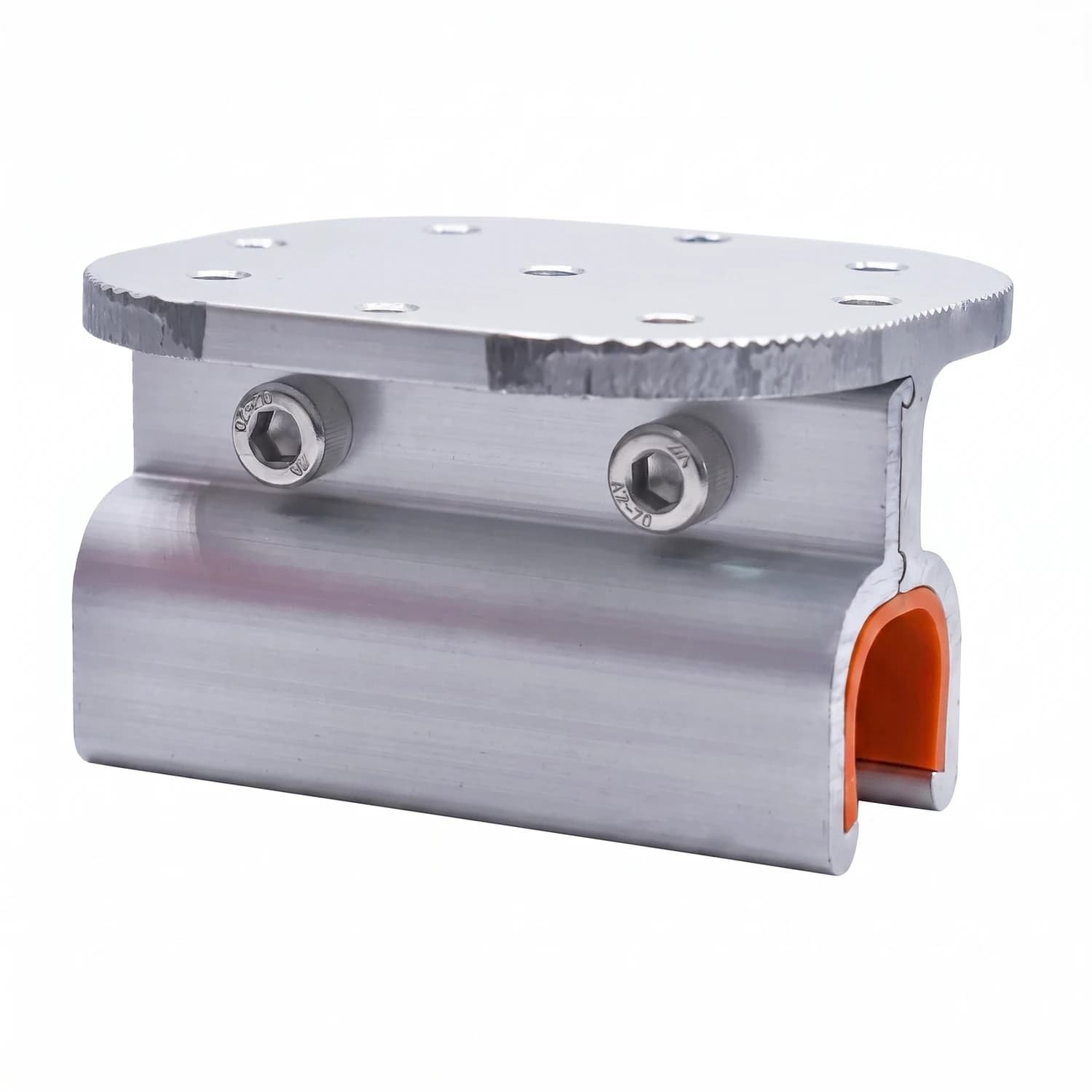 Base de aluminio klip-lok 406 para estructura solar inclinable Chiko