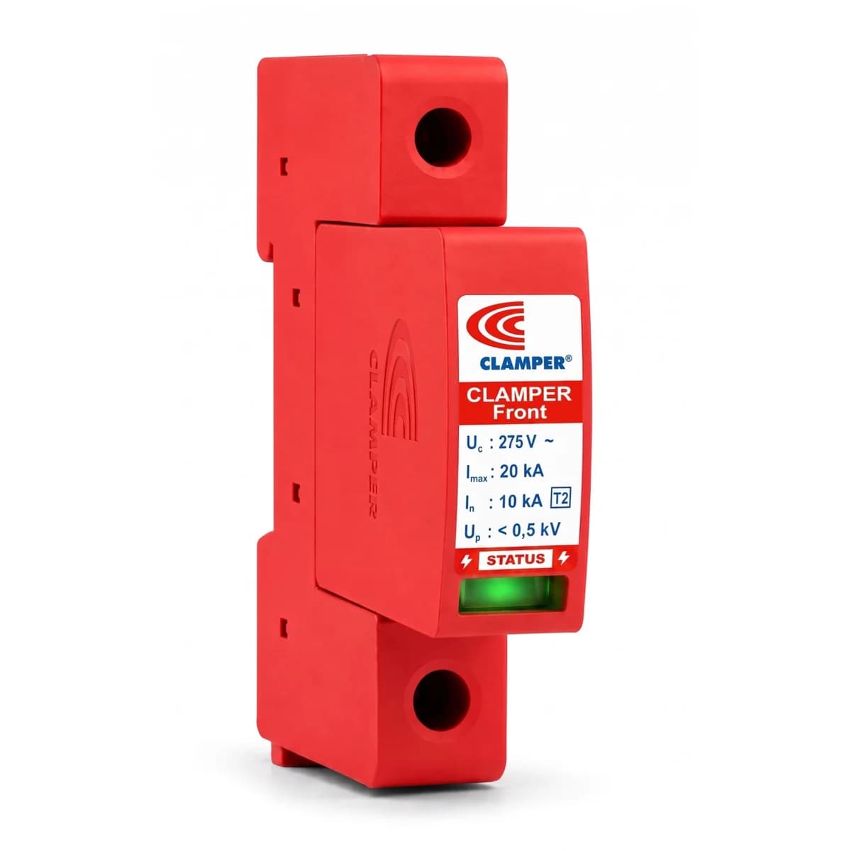 Supresor de sobretensión DPS AC 275V 20kA Clamper Front