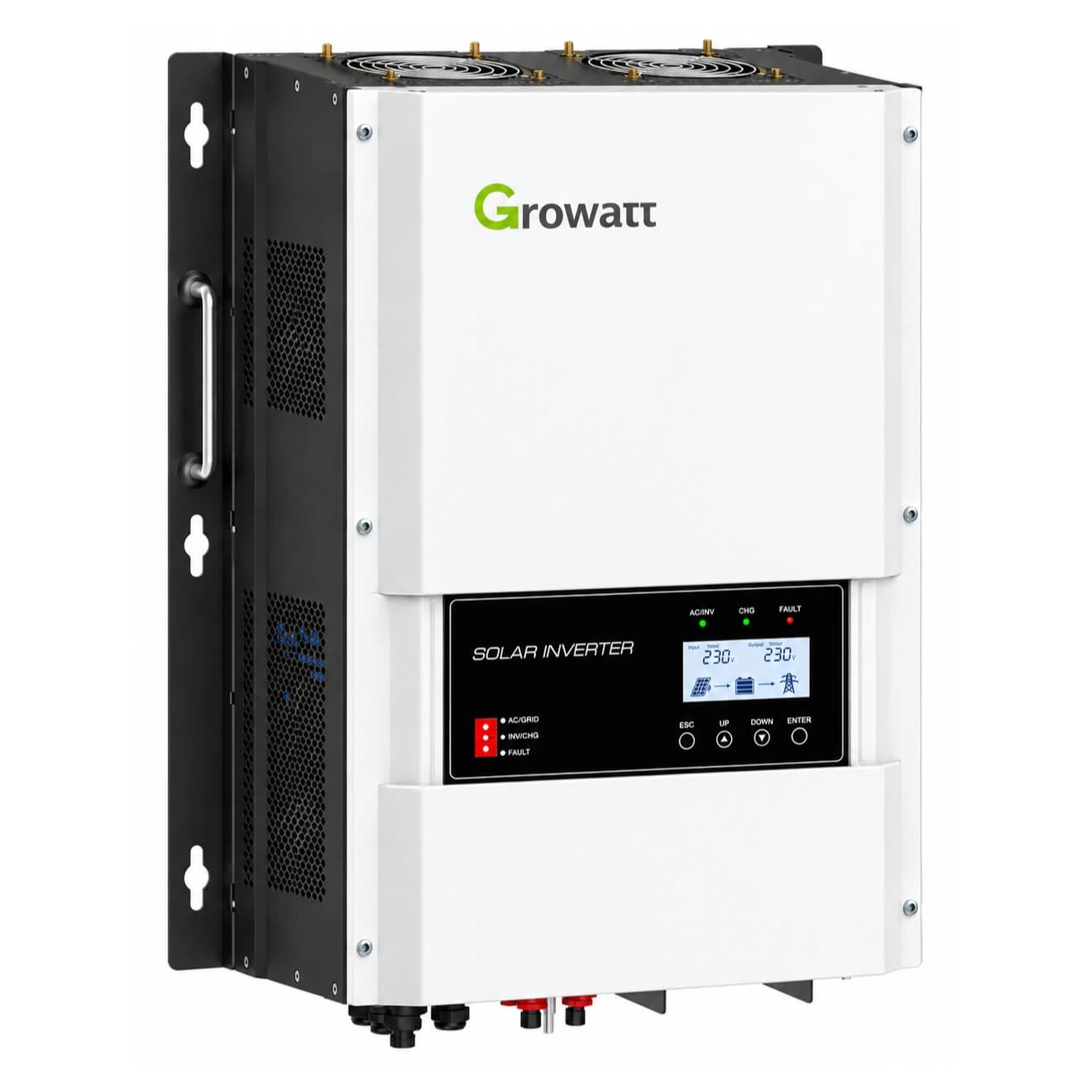 Inversor Hibrido Fase Dividida 12KW 48V SPF-12000T-DVM Growatt