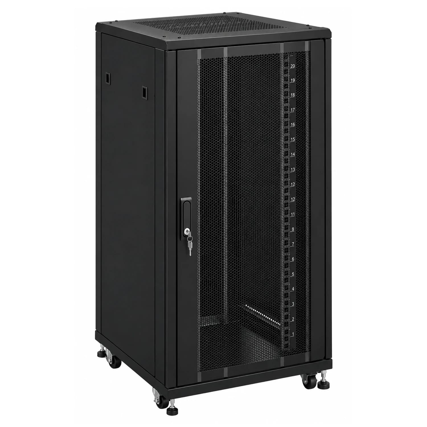 Gabinete rackeable piso 60 x 60 x 20U NGBP-6020 Powest