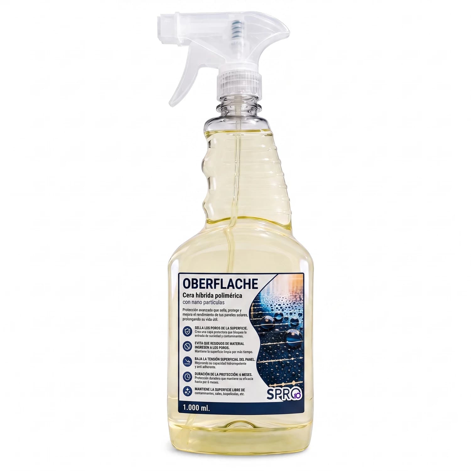 Sellador protector para paneles solares 1 Litro Oberfläche SPRO10