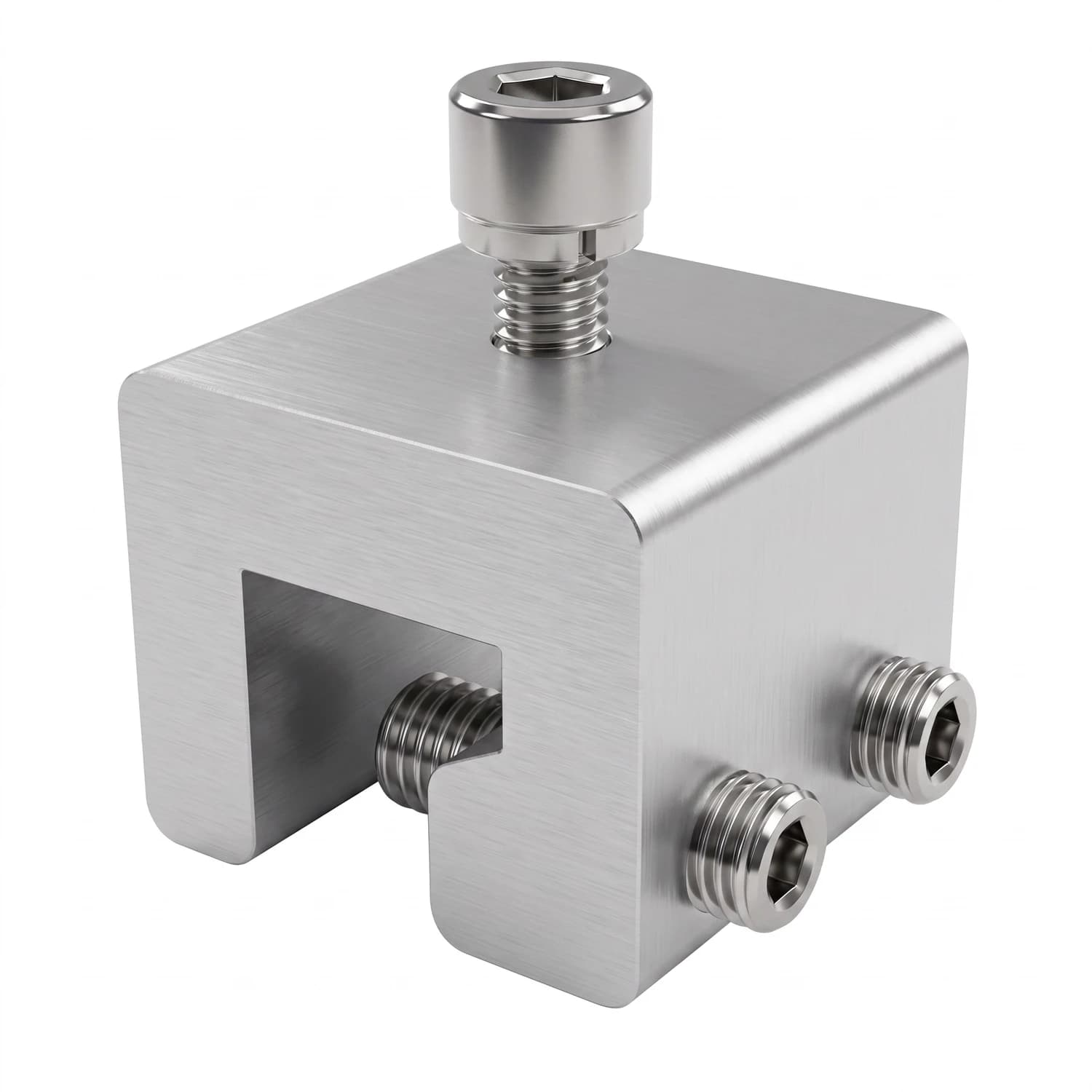 Herraje G-Clamp para cubiertas standing seam fijación solar sin perforación SOEN