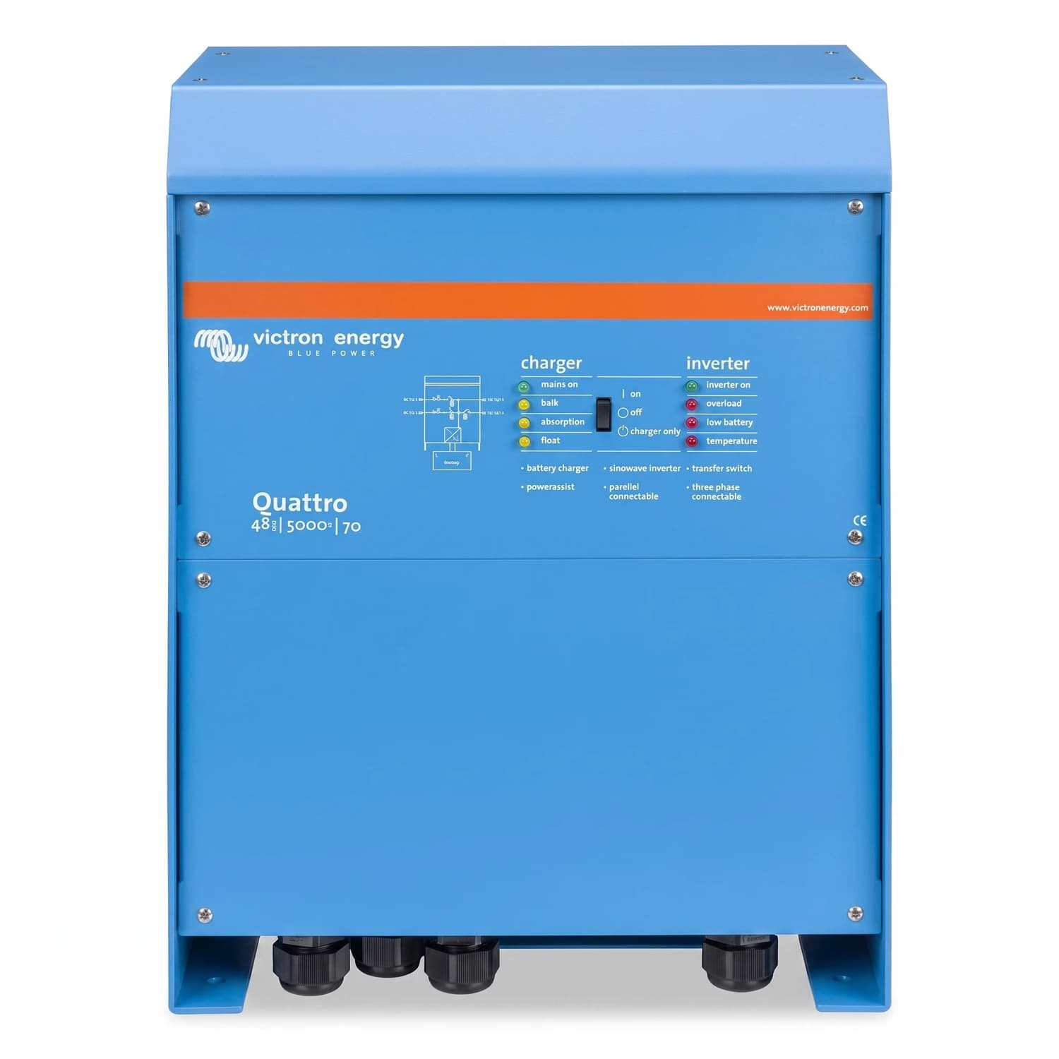 Inversor Quattro 48/5000/70-100/100 120V VE.Bus Victron Energy