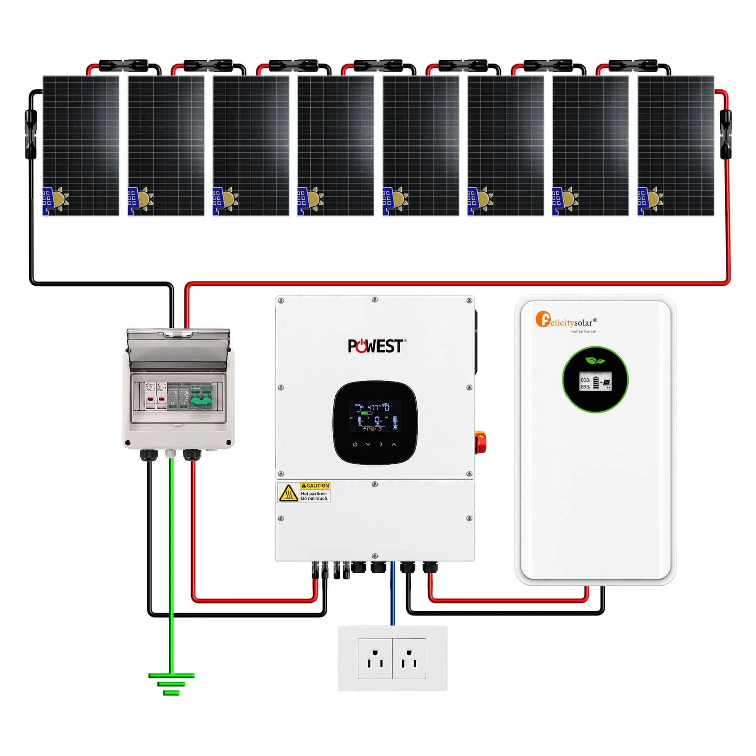 Kit Solar Off Grid Gold 120/240V