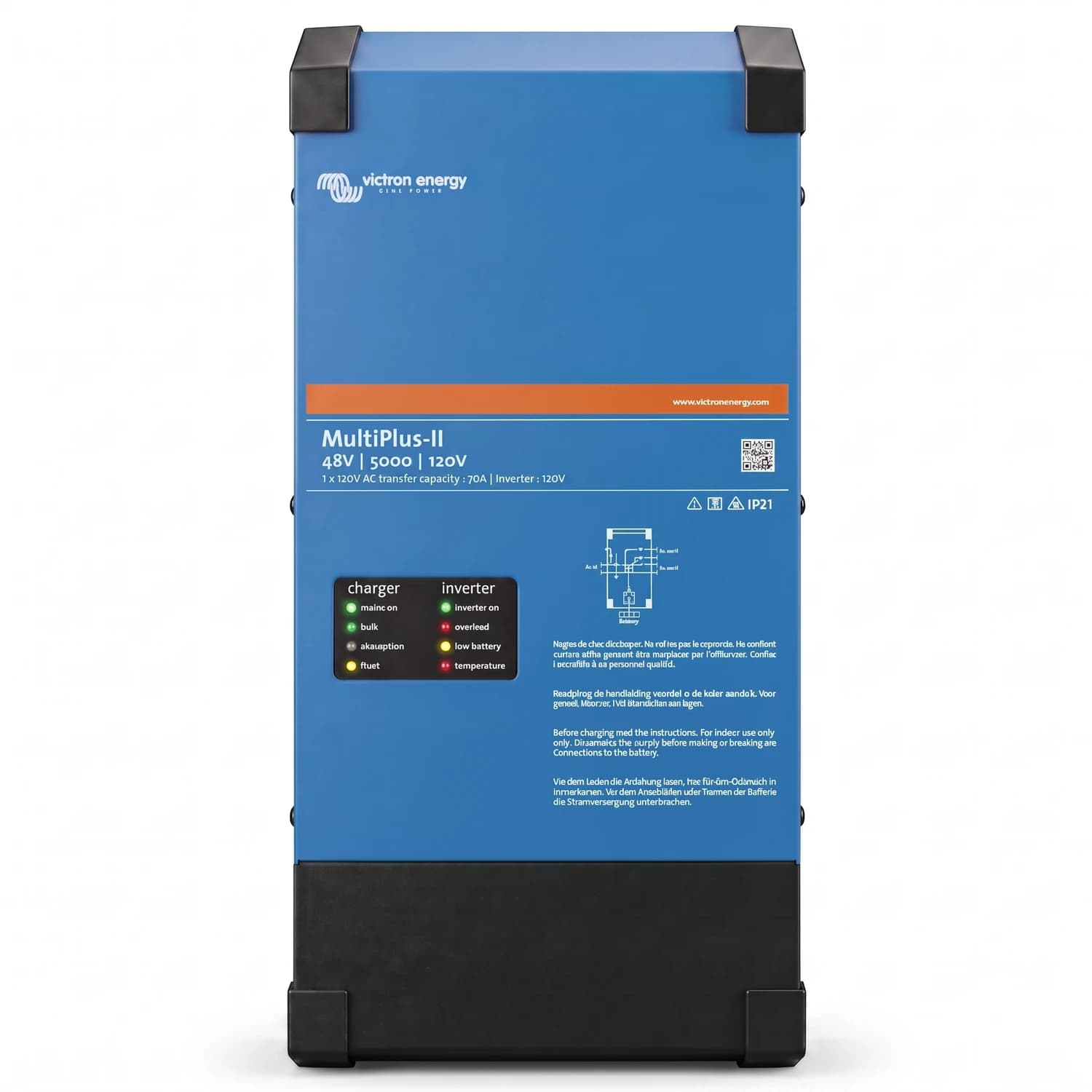 Inversor MultiPlus-II 48/5000/70-95 120V Victron Energy