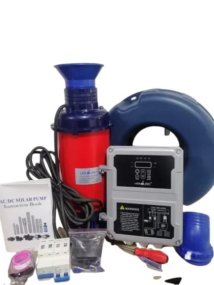 Aireador solar tipo splash 750W AC/DC 1HP salida 3" Handuro
