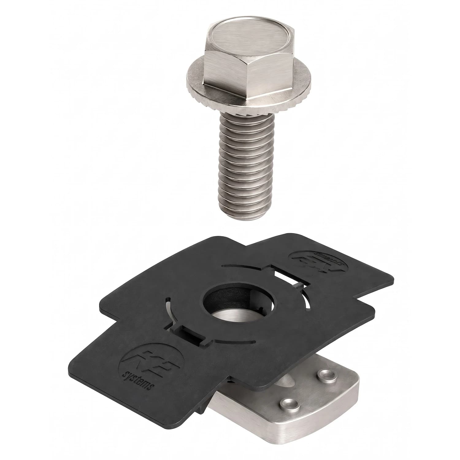 Mounting kit para microinversor y optimizador K2 Systems