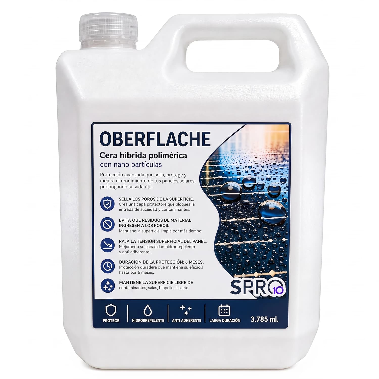 Sellador protector para paneles solares 1 Galon Oberfläche SPRO10