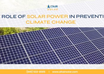 Role of Solar Energy | Solar Power Climate Change Impact
