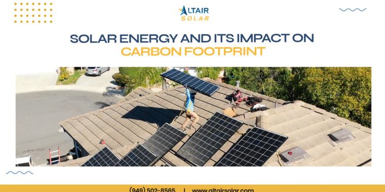 Impact of Solar Energy on the Environment