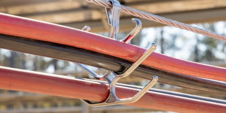 Affordable Wire Management cable hangers now rated for heavier wires