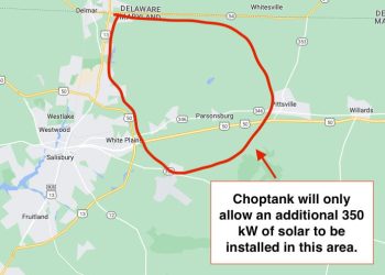 Limited Capacity For Solar In The Parsonsburg, Maryland Area