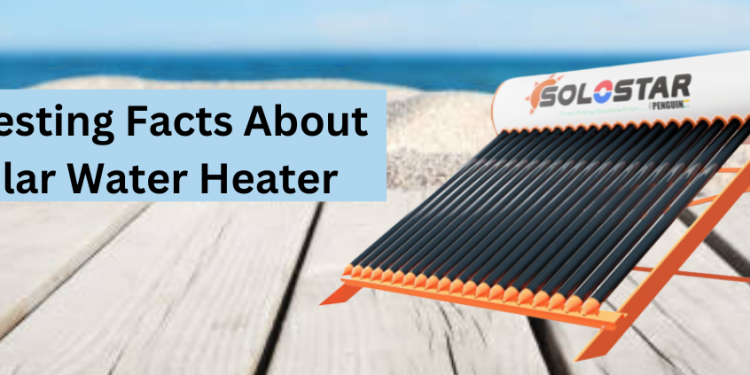 Know The Interesting Facts About A Solar Water Heater