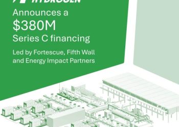 EH2 Raises $380M to Become the Hydrogen Unicorn, Fortescue ‘Lead Investor’ in Electrolyser Startup