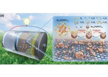 Metal nanoclusters for stable lithium-sulfur batteries