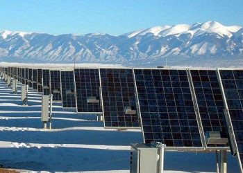Solar panels go into service near North Pole