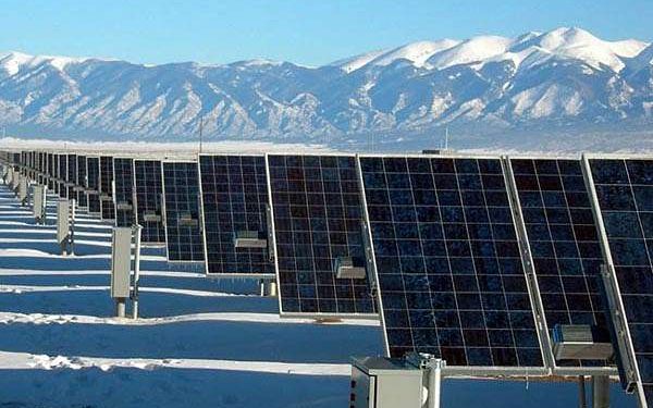 Solar panels go into service near North Pole