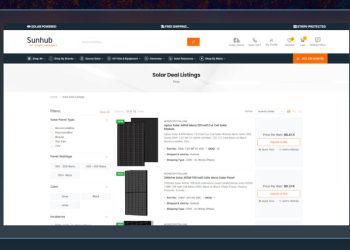 New solar ecommerce marketplace Sunhub launches to public