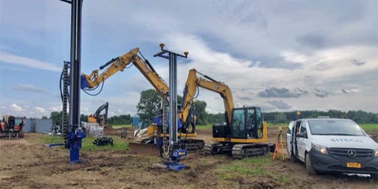 Trimble and Mincon collaborate on line of solar pile driving solutions