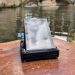 Solar-powered device produces clean water and clean fuel at the same time