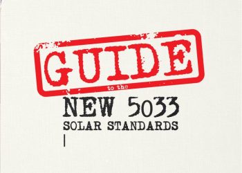 New 5033 Solar Standards – MC Electrical