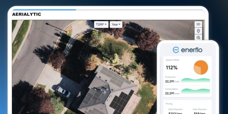 Enerflo, Aerialytic partner on AI-enabled solar design tool
