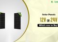 How to Choose Between a 12V and 24V Solar Panel?