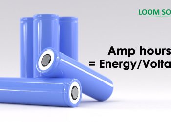 How to calculate amp hours (Ah) of a battery bank?