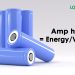 How to calculate amp hours (Ah) of a battery bank?