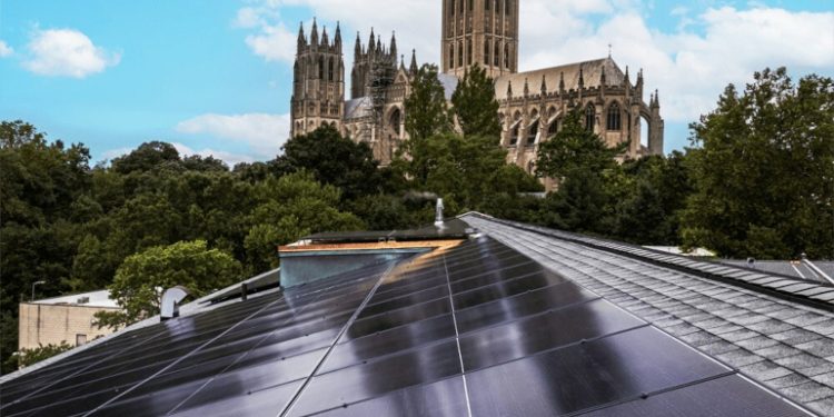 Solar Solution installs arrays at three schools near Washington National Cathedral