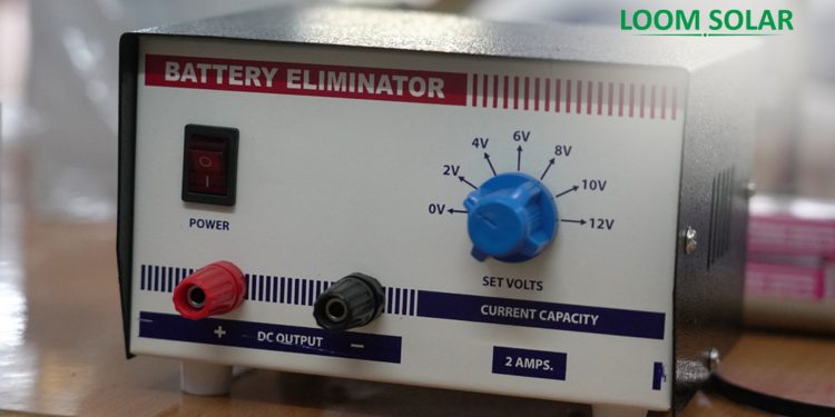 What is a battery eliminator?