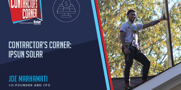 Contractor’s Corner: Ipsun Solar