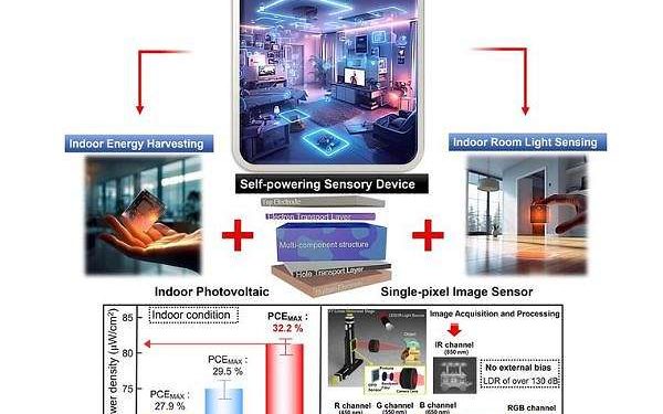 Revolution in low-light imaging with integrated photovoltaic and photodetector organic device