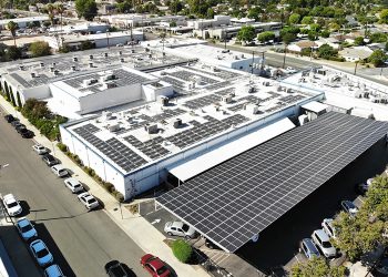 ReVamp Energy solar-powered microgrid for California contact lens manufacturer