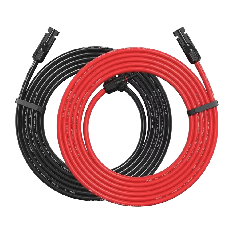 10AWG 50 Feet Solar Cable Red + Black - Solartex USA