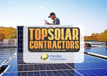 Paradise Energy Among Top Solar Contractors in the US