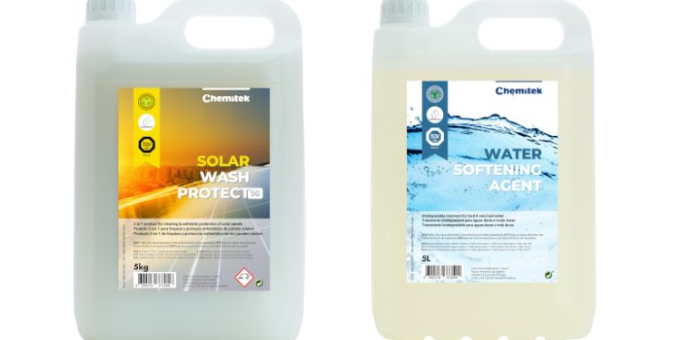 Chemitek solar panel cleaning agents confirmed as safe for use on floating PV