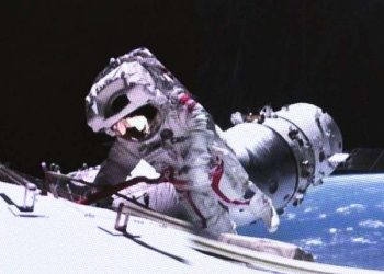 Chinese astronauts repair space station’s solar wings after debris impact