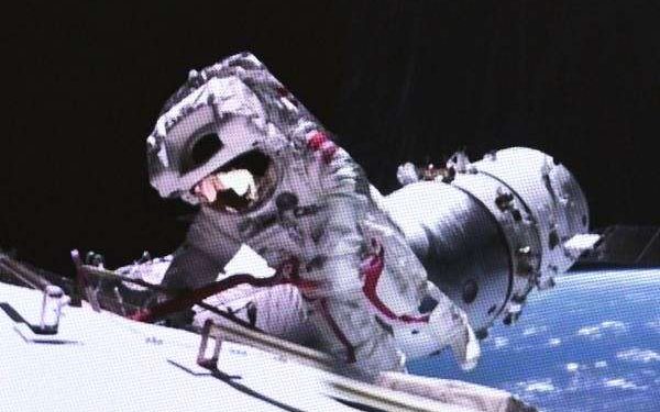 Chinese astronauts repair space station’s solar wings after debris impact