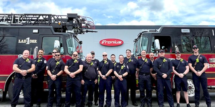 Fronius hosts firefighter solar safety training in Indiana