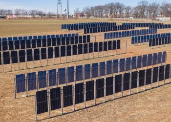 Rutgers installs Sunzaun vertical solar system on experimental farm campus