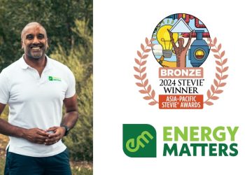 Energy Matters Wins Bronze Stevie® Award in 2024 Asia-Pacific Stevie Awards