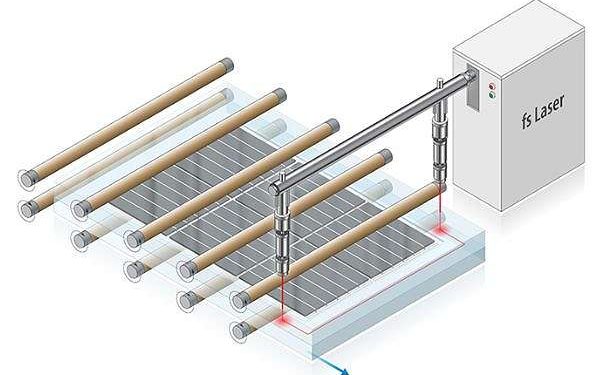 NREL’s laser technology simplifies solar module recycling