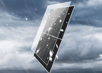 LONGi’s new bifacial module uses thicker glass to better withstand hail damage