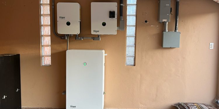Latest Tigo battery installed on Puerto Rico solar + storage project