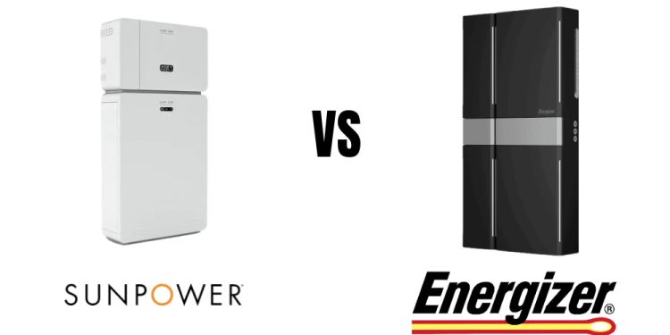 SunPower vs. Energizer Batteries