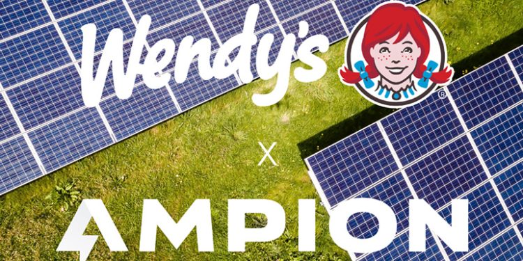 Ampion enrolls 130+ Wendy’s restaurants to community solar projects