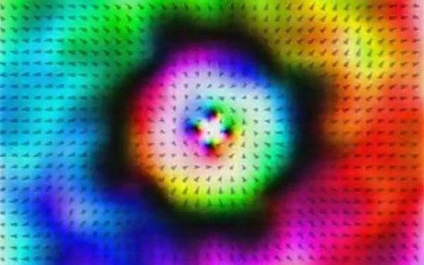 Vortex Structures Uncovered in Solar Cell and Lighting Materials