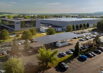 Phoenix Contact installs solar powered-EV charging station at Pennsylvania campus