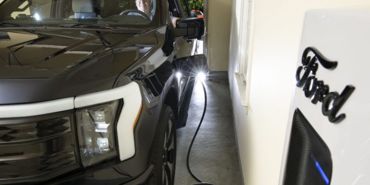Sunrun is testing three F-150 Lightning trucks in bidirectional power plant program in Maryland